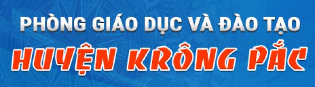 Phòng giáo dục Krông Pắc